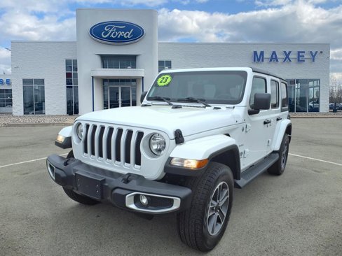 Used 2023 Jeep Wrangler Sahara image 1