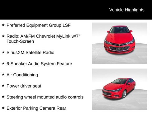 Used 2018 Chevrolet Cruze Premier image 12
