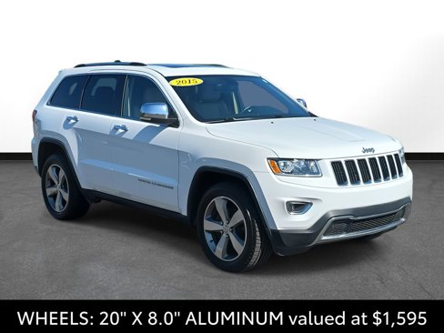 Used 2015 Jeep Grand Cherokee Limited w/ Trailer Tow Group IV image 3