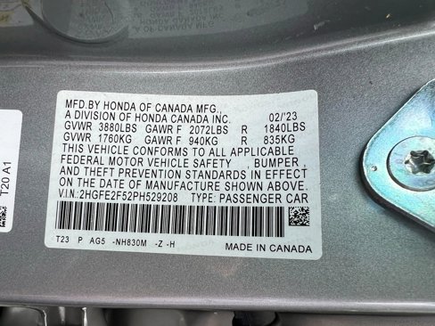 Used 2023 Honda Civic Sport image 27
