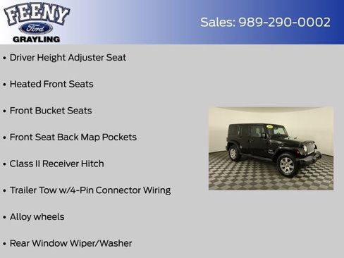 Used 2016 Jeep Wrangler Unlimited Sahara w/ Max Tow Package image 24