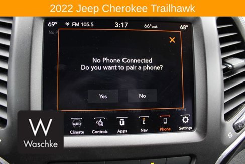 Used 2022 Jeep Cherokee Trailhawk w/ Sun, Sound & Nav Group image 56