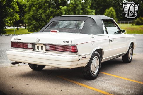 Used 1986 Chrysler LeBaron Convertible image 13