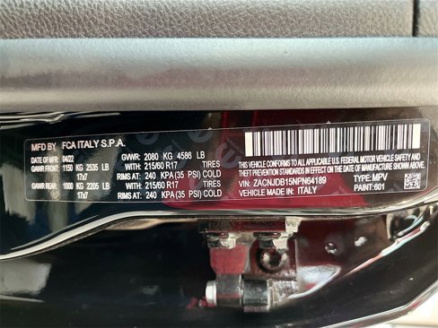 Used 2022 Jeep Renegade Latitude w/ Convenience Group image 31