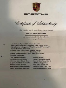 Used 2002 Porsche 911 Cabriolet image 32