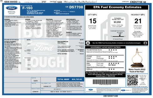 Used 2012 Ford F150 XLT w/ XLT Convenience Pkg image 33