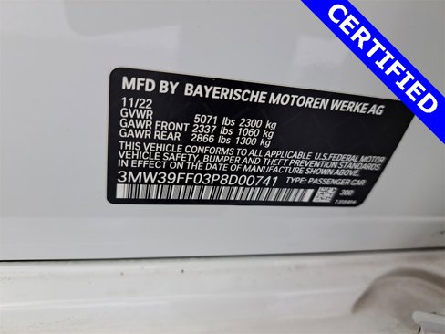 Certified 2023 BMW 330e w/ Driving Assistance Package image 20