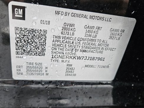 Used 2018 Chevrolet Traverse Premier w/ Driver Confidence II Package image 21