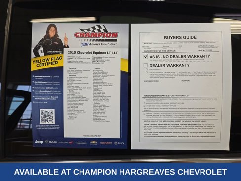 Used 2015 Chevrolet Equinox LT w/ Driver Convenience Package image 43