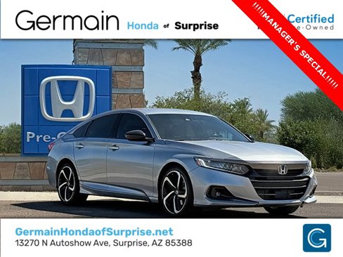 Certified 2022 Honda Accord Sport image 3