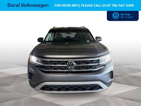 Certified 2021 Volkswagen Atlas SE w/ Panoramic Sunroof Package image 3