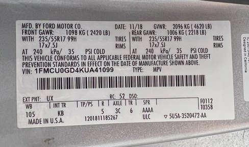 Used 2019 Ford Escape SE image 14
