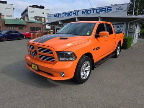 Used 2015 RAM 1500 Sport w/ Ignition Orange Sport Package image 2
