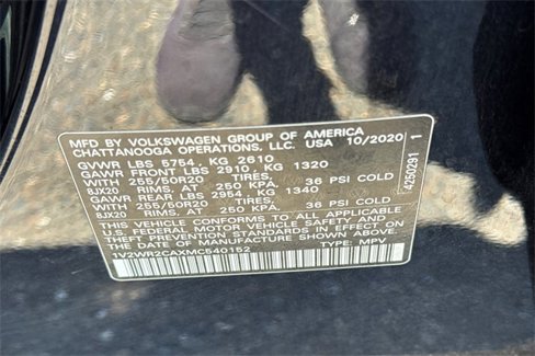 Used 2021 Volkswagen Atlas SE image 55
