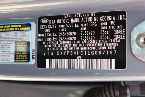 Used 2020 Kia Telluride EX w/ EX Premium Package image 29