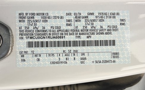Used 2024 Ford Escape Active image 14