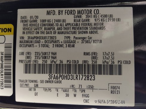Used 2020 Ford Fusion SE image 33