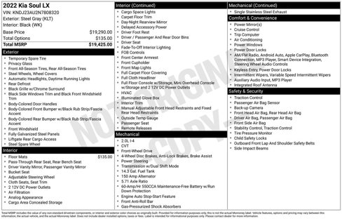 Used 2022 Kia Soul LX image 33