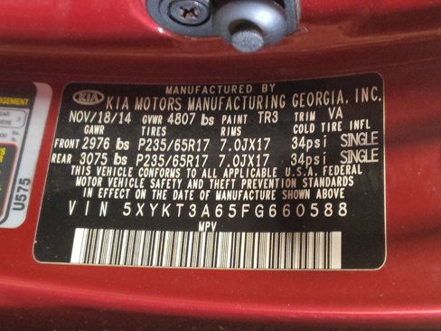 Used 2015 Kia Sorento LX image 33