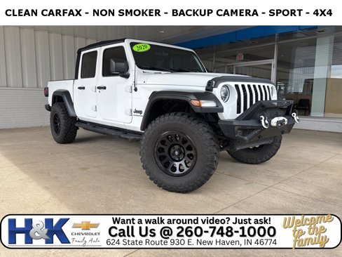 Used 2020 Jeep Gladiator Sport w/ Quick Order Package 24S image 1