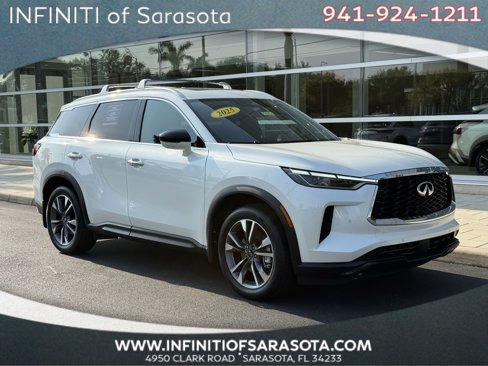 Certified 2025 INFINITI QX60 Luxe w/ Cargo Package image 1