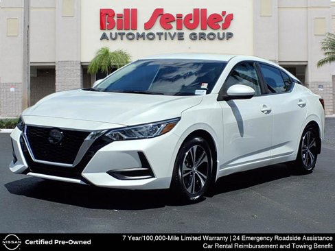 Certified 2021 Nissan Sentra SV image 1