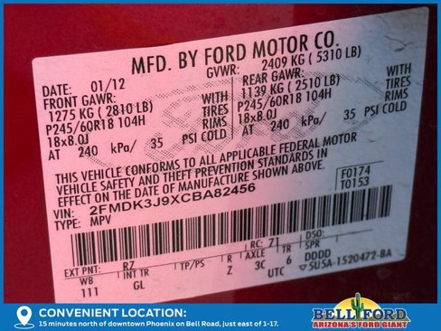 Used 2012 Ford Edge SEL image 14