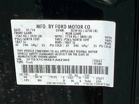 Used 2014 Ford F150 XLT w/ XLT Chrome Package image 27
