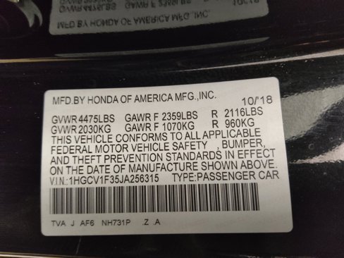 Used 2018 Honda Accord Sport image 33