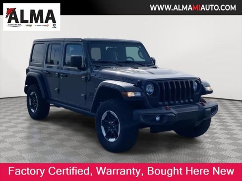 Certified 2021 Jeep Wrangler Unlimited Rubicon w/ Cold Weather Group image 1