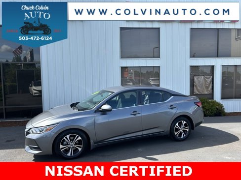 Certified 2022 Nissan Sentra SV image 1