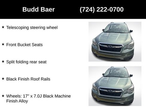 Used 2018 Subaru Forester 2.5i w/ Alloy Wheel Package image 6