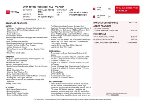 Used 2014 Toyota Highlander XLE image 49