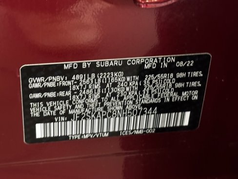 Certified 2022 Subaru Forester Limited w/ Popular Package #2 image 26