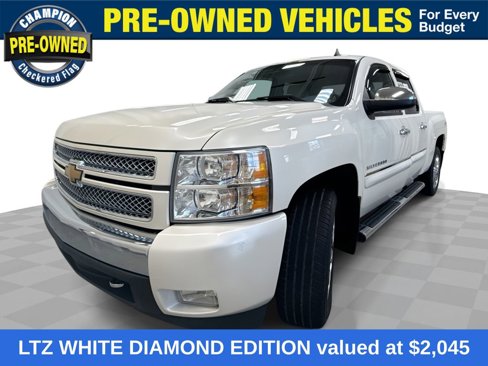 Used 2013 Chevrolet Silverado 1500 LTZ w/ LTZ White Diamond Edition image 1