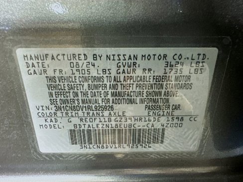 Used 2024 Nissan Versa S w/ S Plus Package image 30