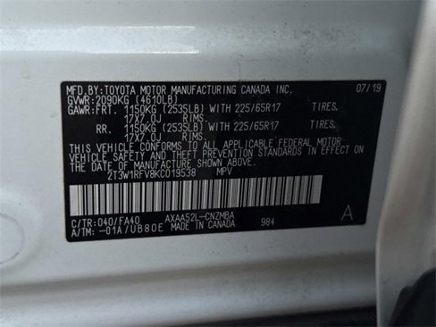 Used 2019 Toyota RAV4 XLE image 20
