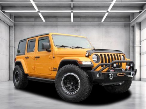 Used 2021 Jeep Wrangler Unlimited Sport image 1