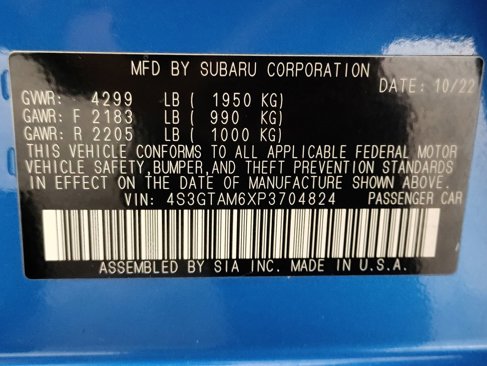 Used 2023 Subaru Impreza 2.0i Sport image 34