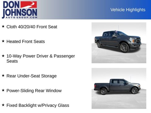 Used 2019 Ford F150 XLT w/ Equipment Group 302A Luxury image 31