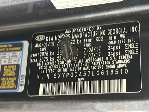 Used 2020 Kia Sorento AWD V6 image 33