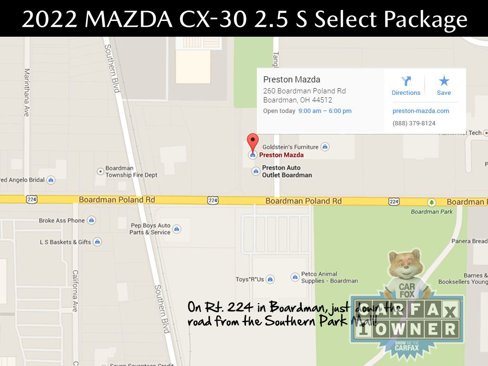 Certified 2022 MAZDA CX-30 AWD 2.5 S w/ Select Package image 24