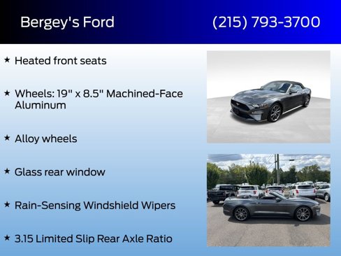 Certified 2019 Ford Mustang Premium w/ Equipment Group 201A image 14