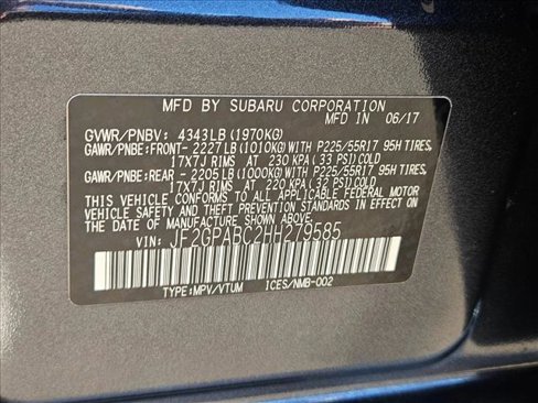 Used 2017 Subaru Crosstrek 2.0i Premium w/ Moonroof Package image 18