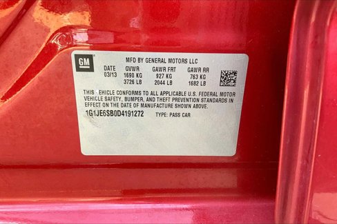 Used 2013 Chevrolet Sonic LTZ image 28