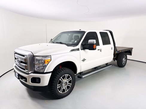 Used 2015 Ford F350 Platinum w/ FX4 Off-Road Package image 3
