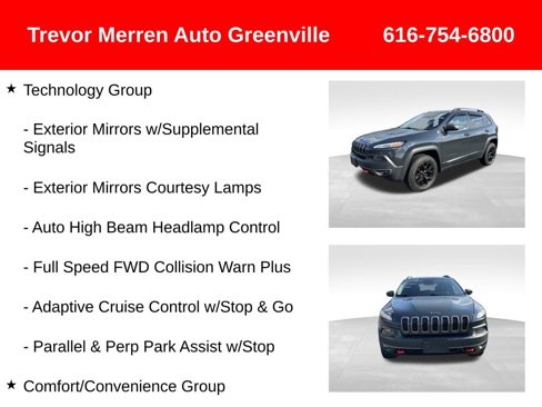 Used 2016 Jeep Cherokee Trailhawk w/ Leather Interior Group image 36