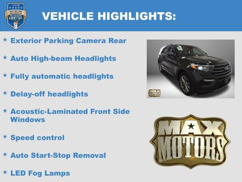 Used 2022 Ford Explorer XLT w/ Equipment Group 202A image 11