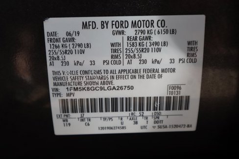 Used 2020 Ford Explorer ST w/ Premium Technology Package image 41