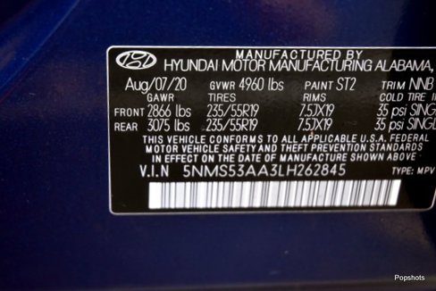Used 2020 Hyundai Santa Fe Limited image 21